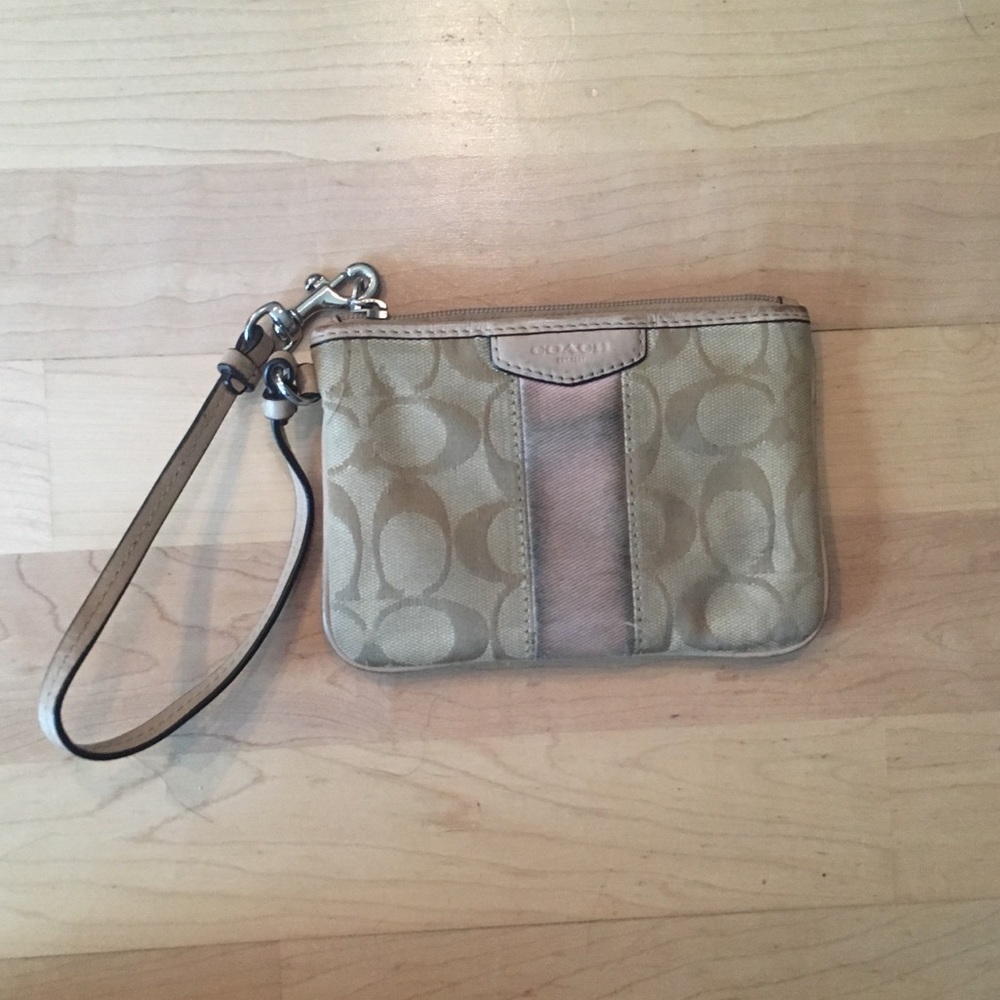 Coach wallet wristlet